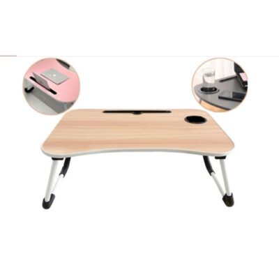 foldable table bed laptop portable with cup holder shopstop al