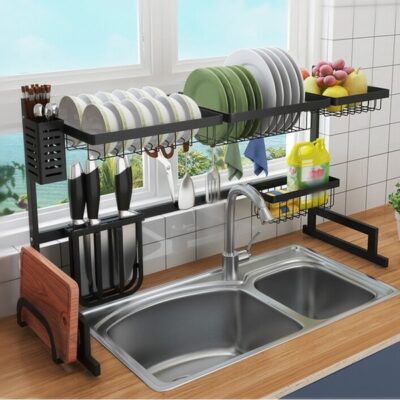 dish drying rack over sink kuzhine mbajtese enesh celik inoks lavamana bli online shopstop al