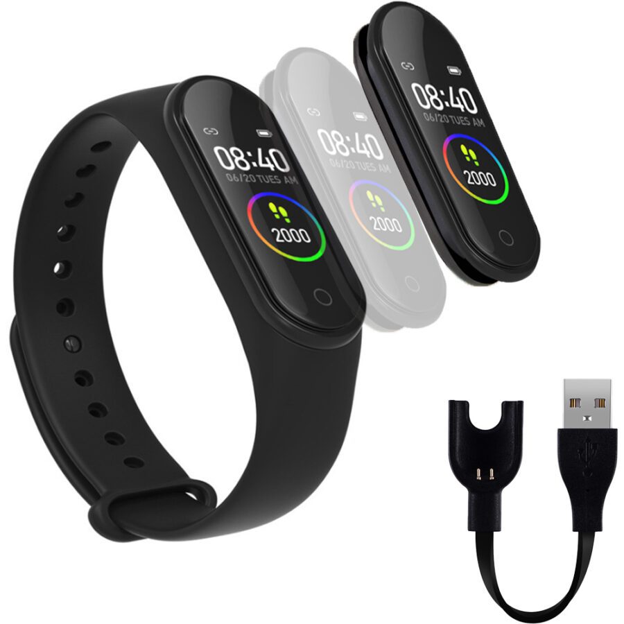 m5 smart fitness band exercise bracelet heart rate monitor shopstop al