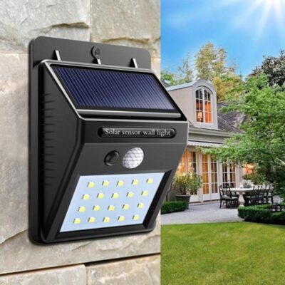solar sensor wall light waterproof buy online shopstop al