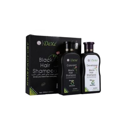 Dexe Black Hair Shampoo 200 ml for white hair Online Shosptop al