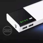 powerbank me dy porta usb dhe drite led online ne shopstop al
